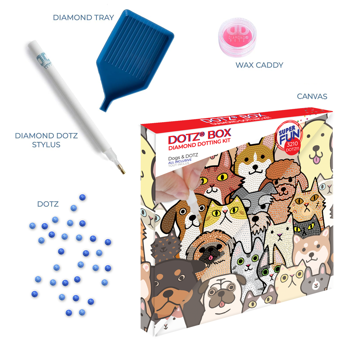 Diamond Dotz Dogs & DOTZ - 11.02 x 11.02 in
