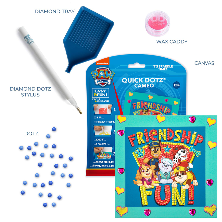 Diamond Dotz PAW PATROL Friendship FUN! - 5.1 x 5.1 in