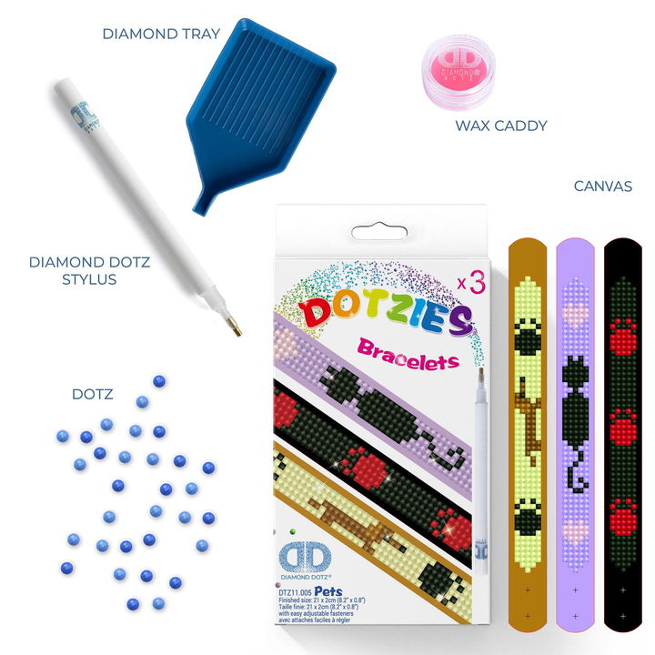 Diamond Dotz Pets Bracelets Kit
