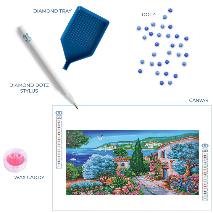 Diamond Dotz La Provence - 39.4 x 19.7 in
