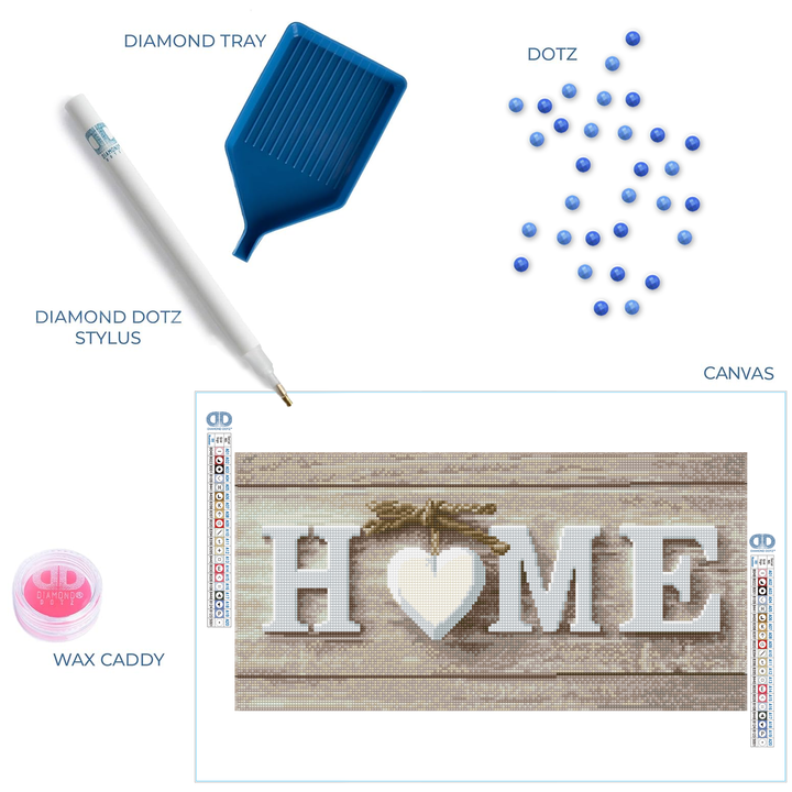 Diamond Dotz Sparkle at Home - 20.87 x 10.63 in