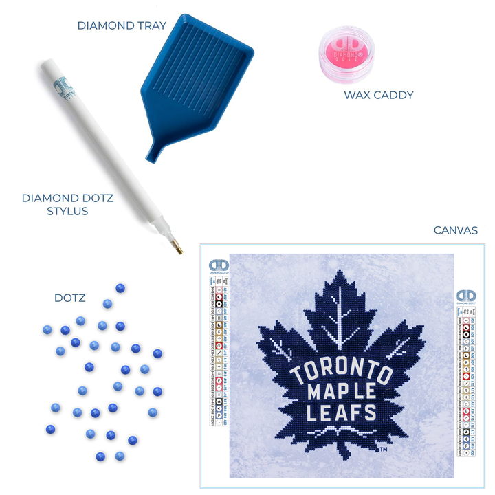 Diamond Dotz NHL Toronto Maple Leafs - 12.6 x 12.6 in