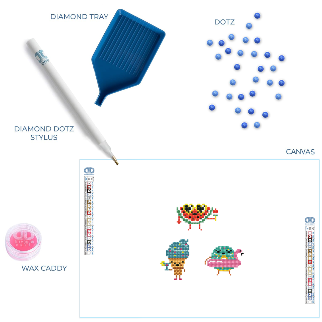 Diamond Dotz Lick - DOTZIES Stickers Kit