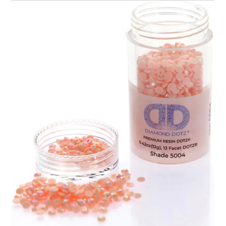 Diamond Dotz 2.8MM 12G DOTZ Cylinder - Pink AB
