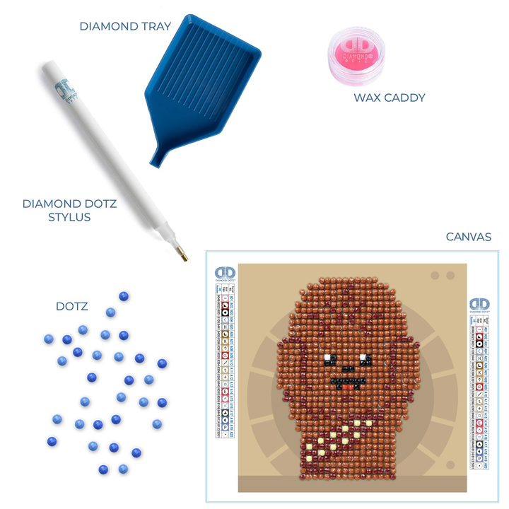 Diamond Dotz Chewie Fun - 4 x 4 in