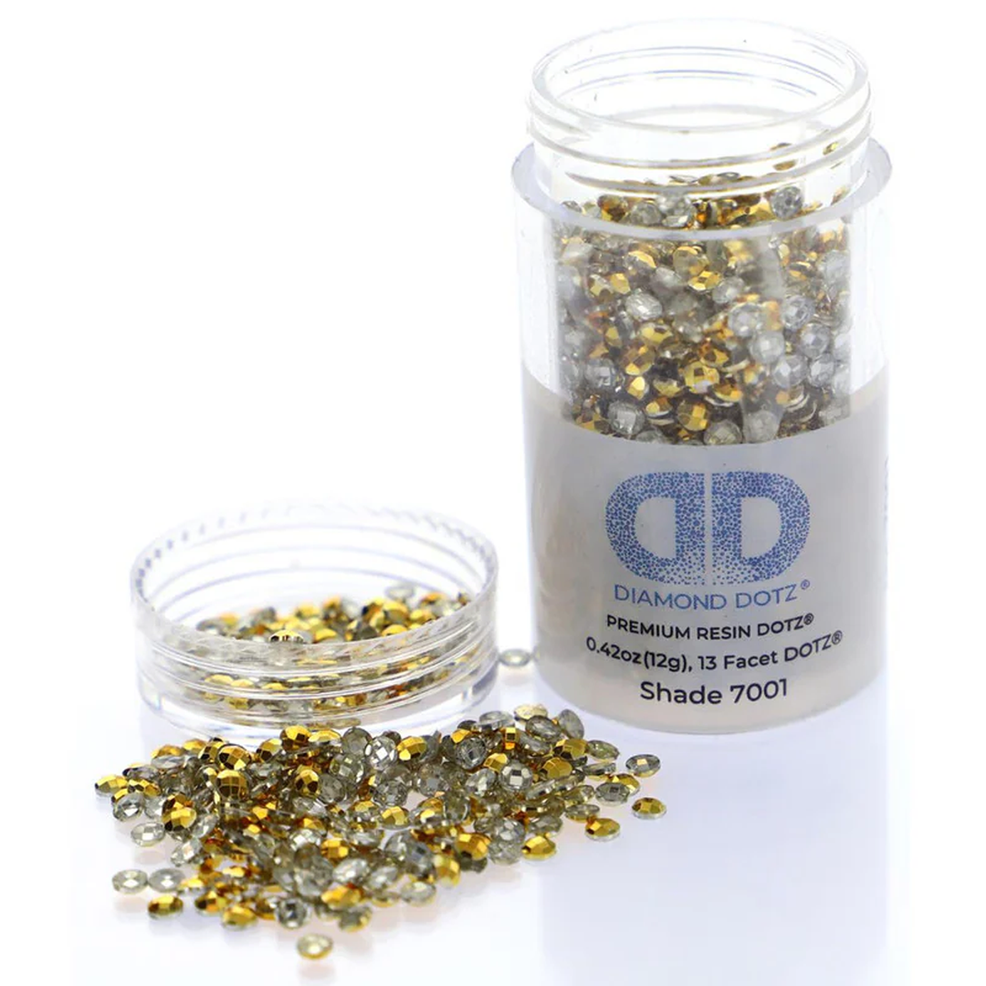 Diamond Dotz 2.8MM 12G DOTZ Cylinder - RED GOLD METALLIC