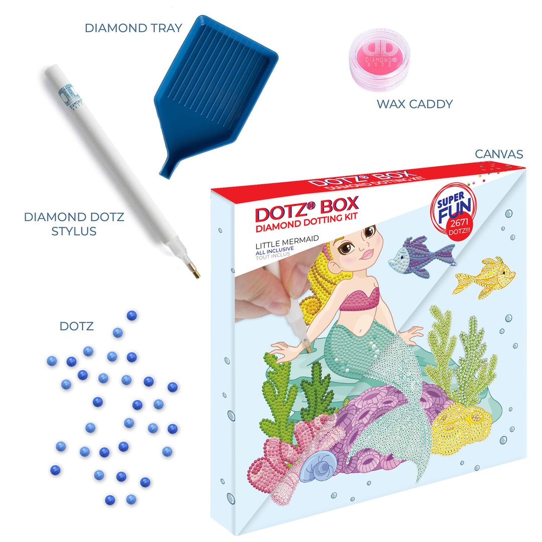 Diamond Dotz Little Mermaid - 11.02 x 11.02 in