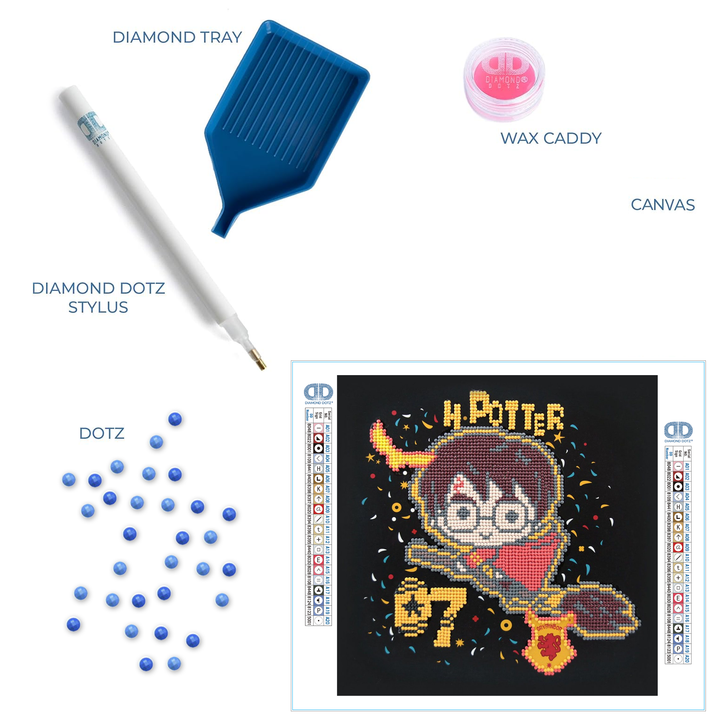 Diamond Dotz Harry Potter Box - 11 x 11 in