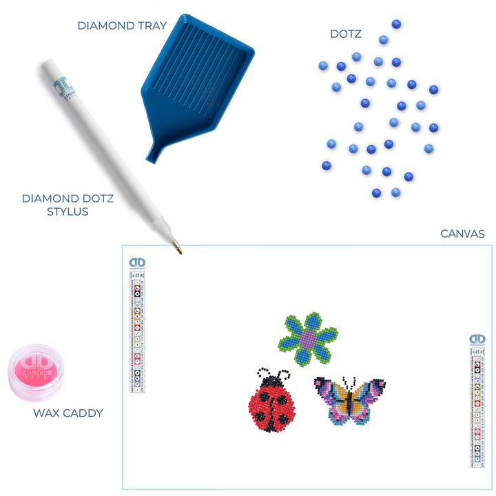 Diamond Dotz Garden - DOTZIES Stickers Kit