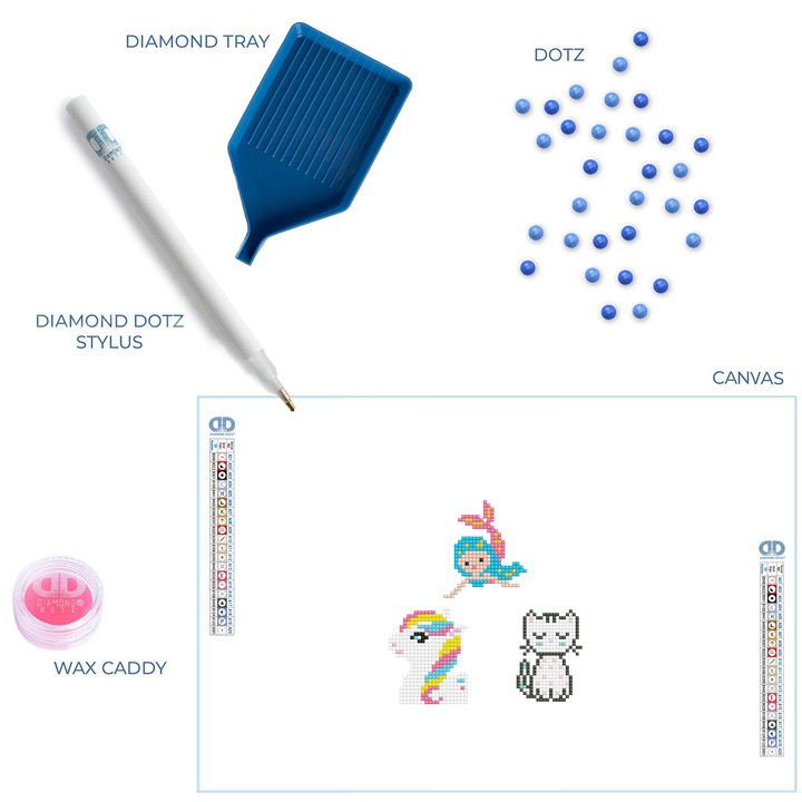 Diamond Dotz Sweet - DOTZIES Stickers Kit