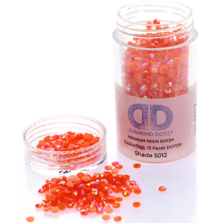 Diamond Dotz 2.8MM 12G DOTZ Cylinder - Orange AB