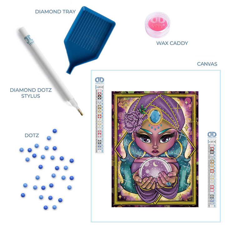Diamond Dotz Fortune Teller - 15.75 x 11.81 in