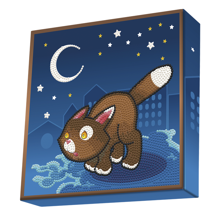 Diamond Dotz Fearless Cat - 5.5 x 5.5 in