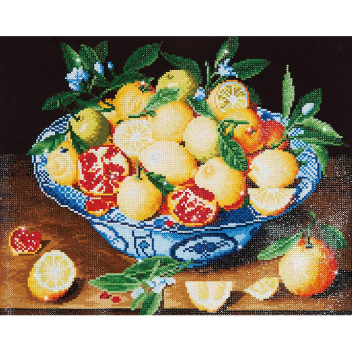 Diamond Dotz Still Life With Lemons (Hulzdonck) - 20.5 x 16.5 in