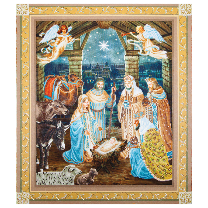 Diamond Dotz Nativity Scene - 39.4 x 33.5 in
