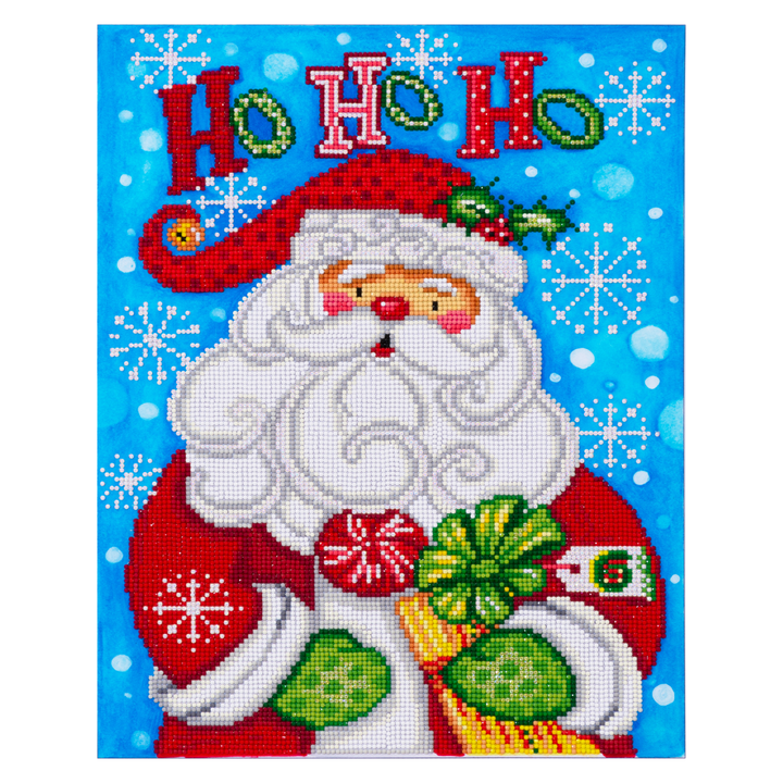 Diamond Dotz Santa Ho Ho Ho - 13.8 x 17.7 in