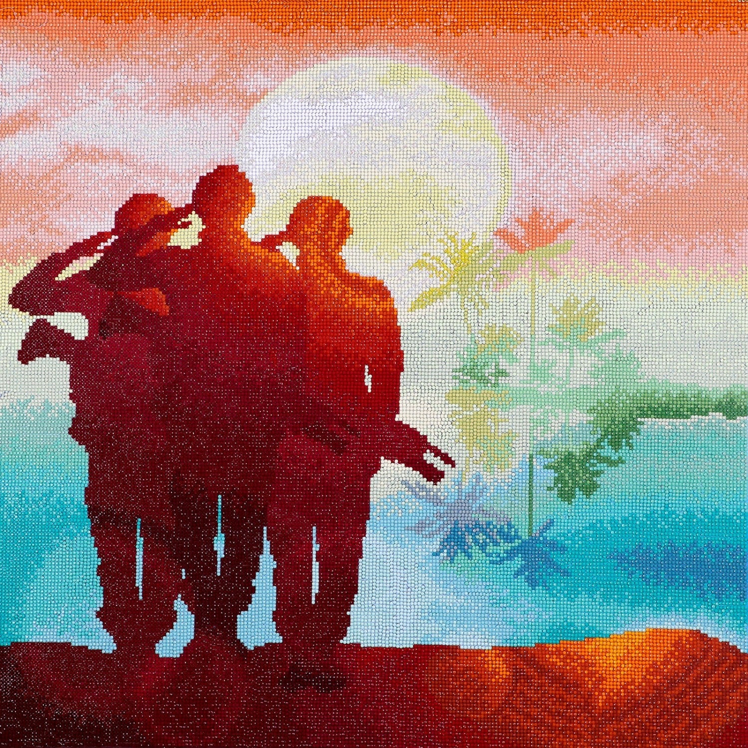 dotz Diamond Dotz Soldiers at Dawn - 24.0" x 24.0"