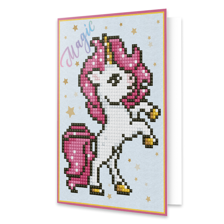 Diamond Dotz Magic - Diamond Painting Greeting Card