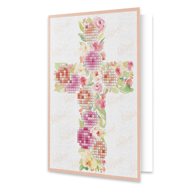 Diamond Dotz Blessings - Diamond Painting Greeting Card