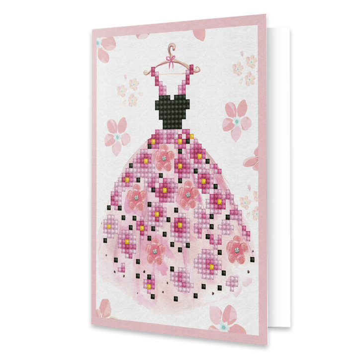 Diamond Dotz Party Times - Diamond Painting Greeting Card