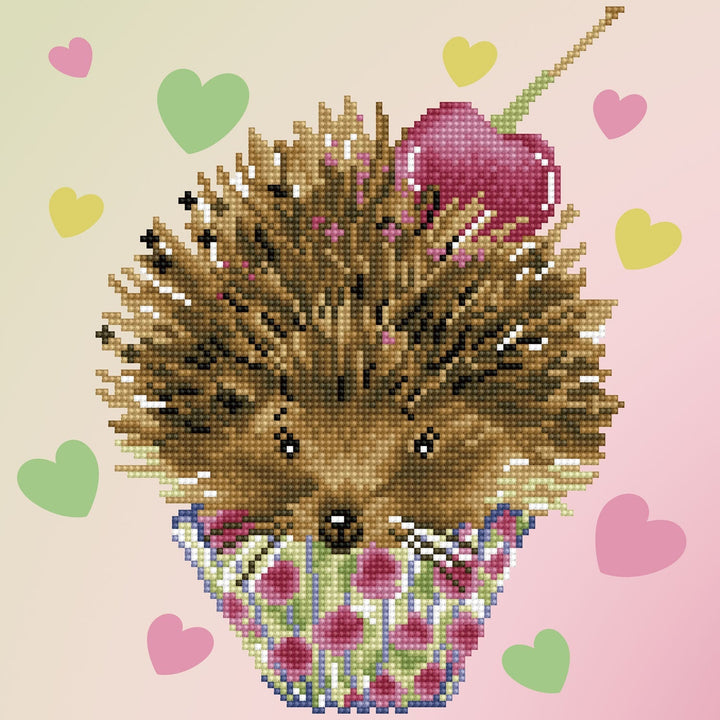 Diamond Dotz Love Prickles with Frame - 12.6" x 12.6"