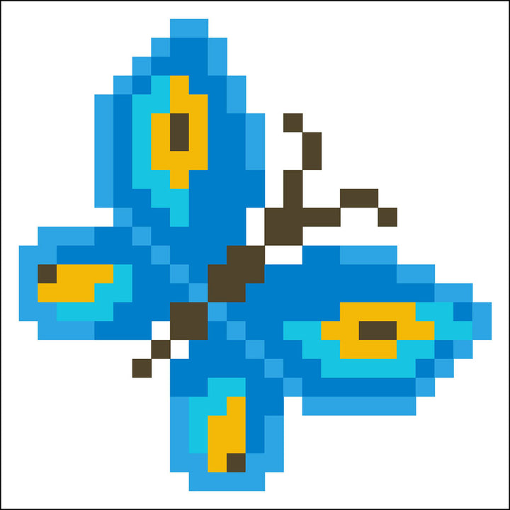 Diamond Dotz Butterfly Sparkle with Frame - 2.8 x 2.8 in