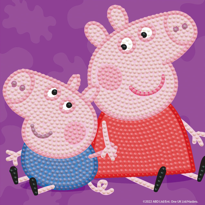 Diamond Dotz Peppa Pig Activity Set - Beginner Kit with Stickers & Bracelets