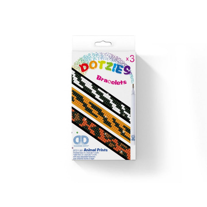 Diamond Dotz Animal Prints Bracelets Kit