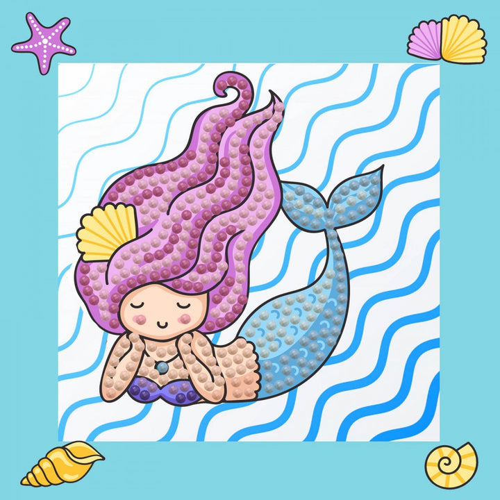 Diamond Dotz Quick Dotz Mermaid Dreams - 5.1 x 5.1 in