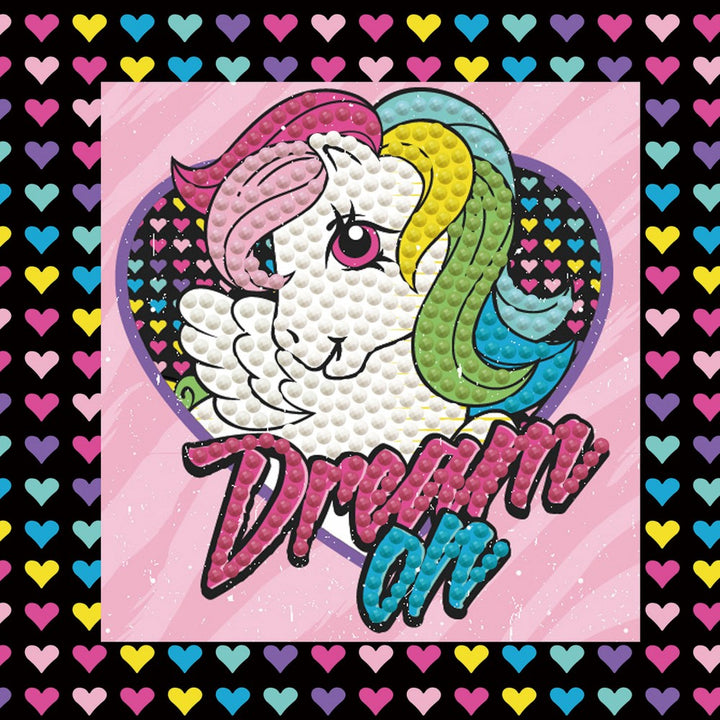 Diamond Dotz Quick Dotz MLP Retro Dream On - 5.1 x 5.1 in