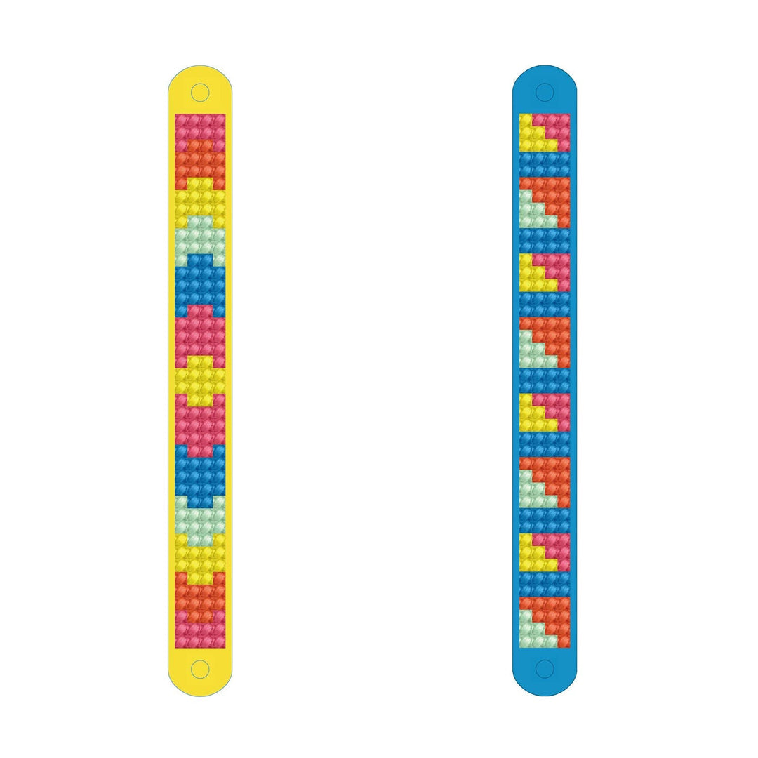 Diamond Dotz Neon Bracelets Kit - 0.6" x 5.5"