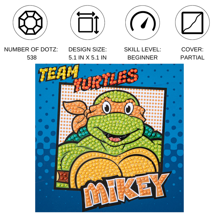 Diamond Dotz Mikey Cameo - 5.1 x 5.1 in