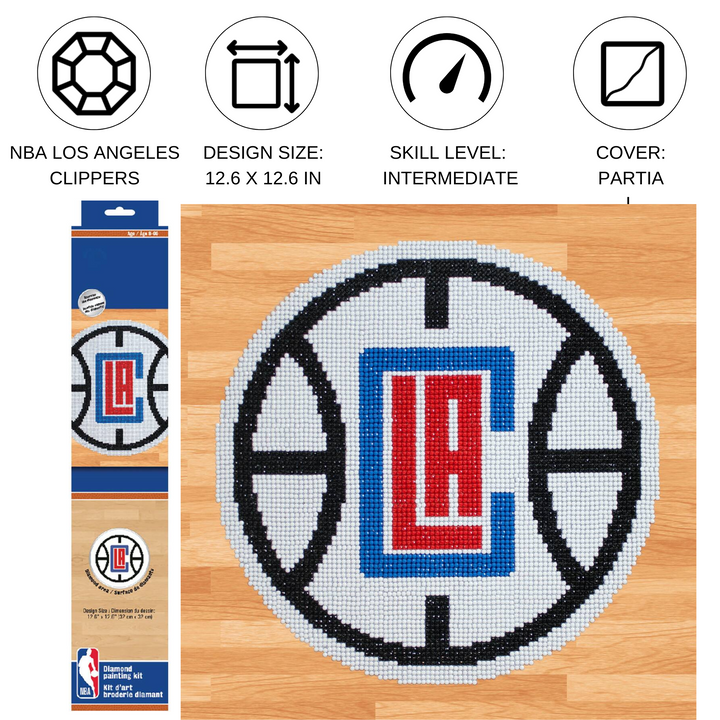 Diamond Dotz NBA LA Clippers - 12.6 x 12.6 in