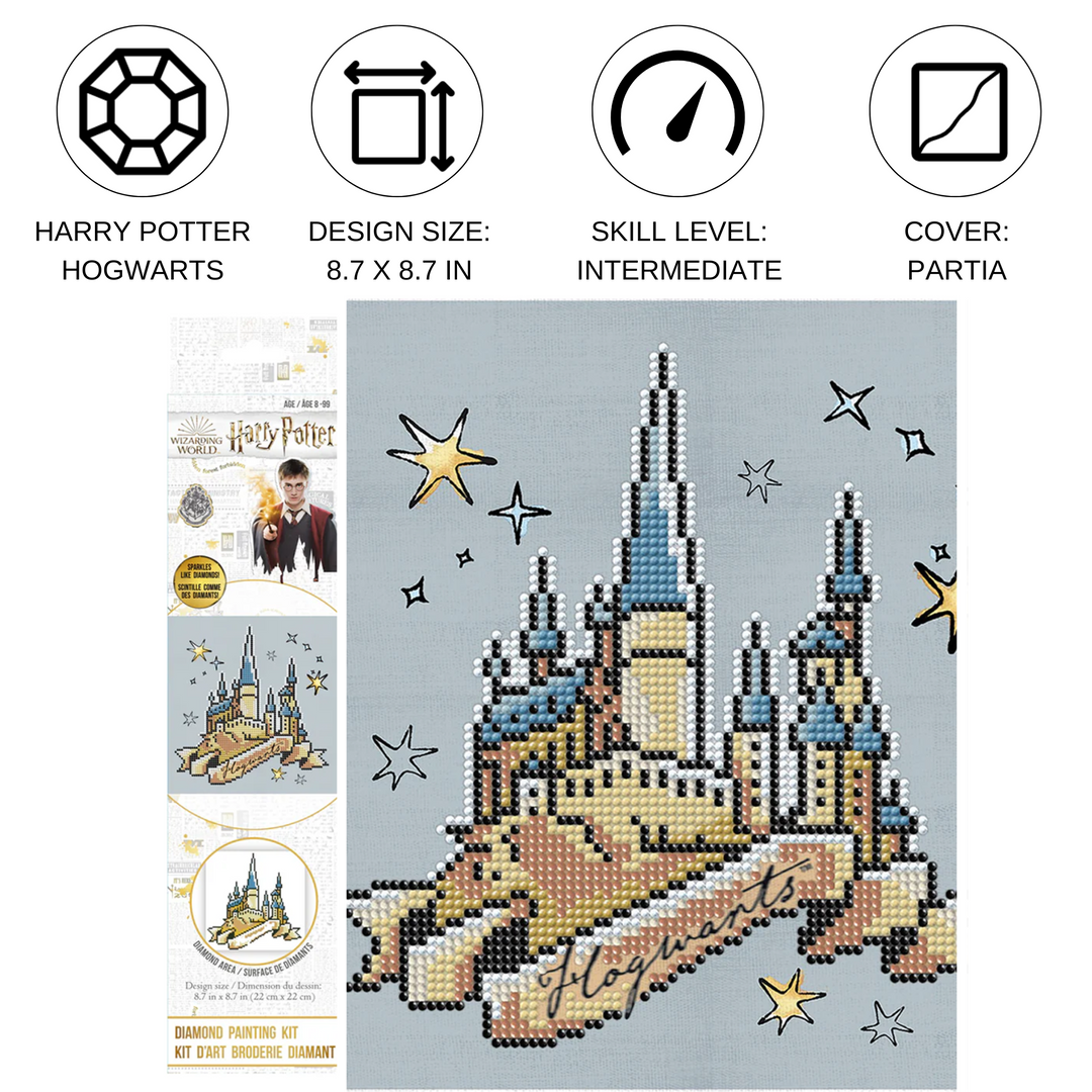 Diamond Dotz Hogwarts Castle - 8.7 x 8.7 in