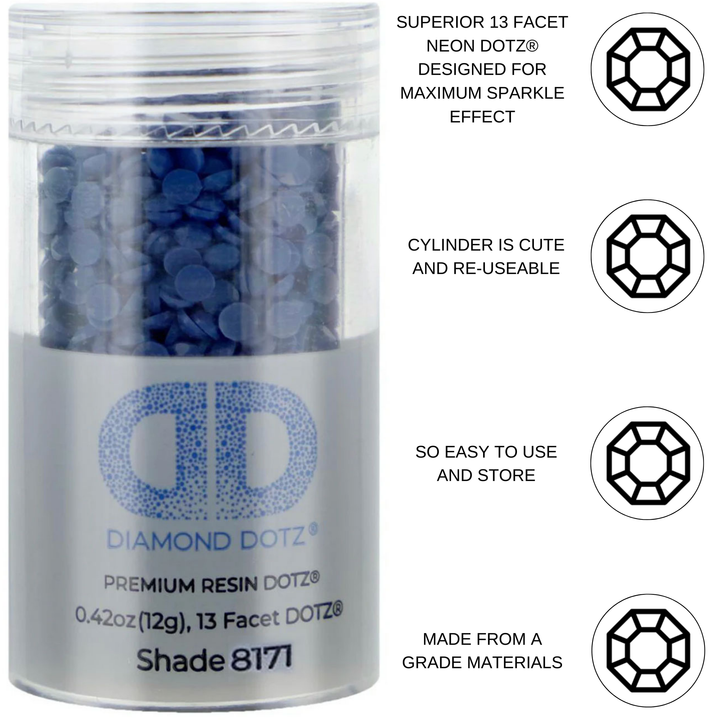 Diamond Dotz 2.8MM 12G DOTZ Cylinder - Sapphire
