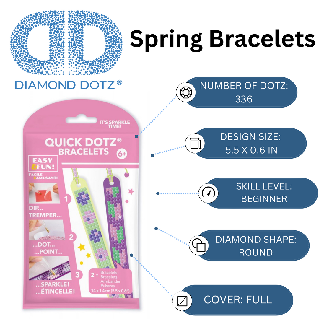 Diamond Dotz Spring Bracelets