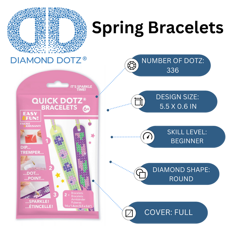 Diamond Dotz Spring Bracelets