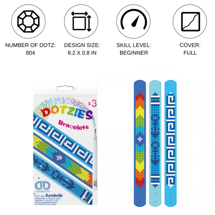 Diamond Dotz Symbolic Bracelets Kit