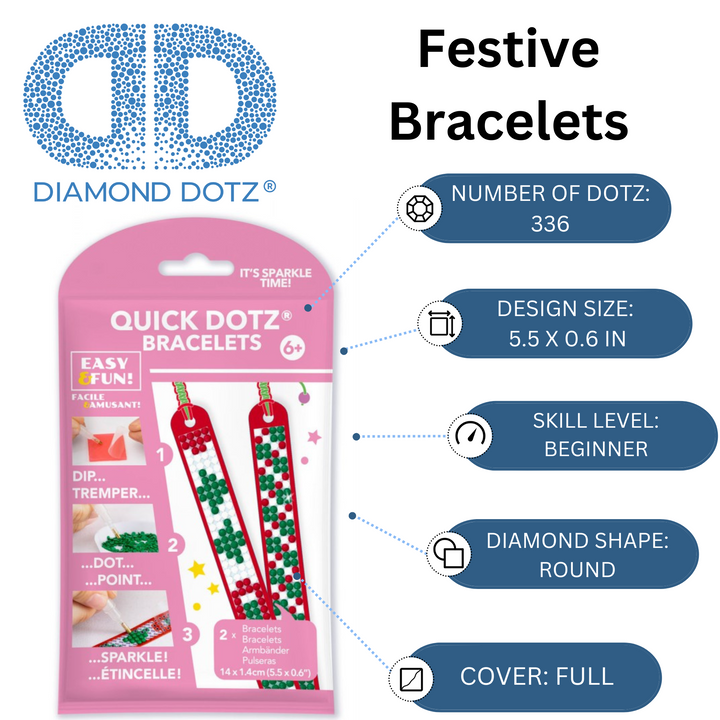 Diamond Dotz Festive Bracelets Kit