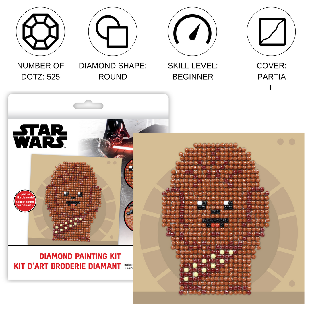 Diamond Dotz Chewie Fun - 4 x 4 in