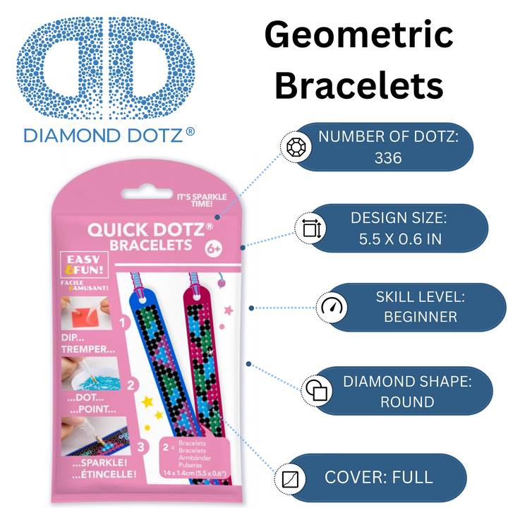 Diamond Dotz Geometric Bracelets Kit