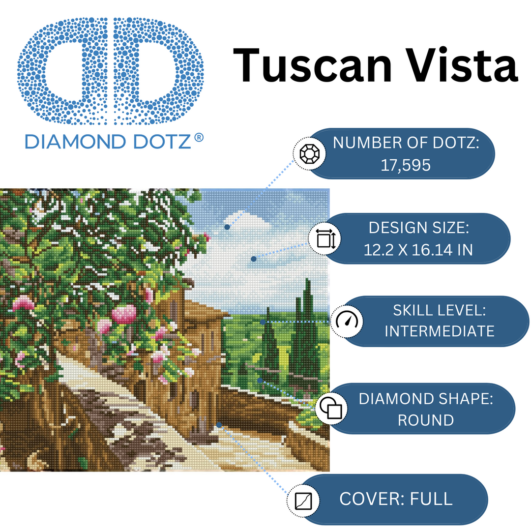Diamond Dotz Tuscan Vista - 16.14 x 12.2 in