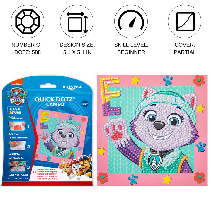 Diamond Dotz PAW PATROL Everest - 5.1 x 5.1 in