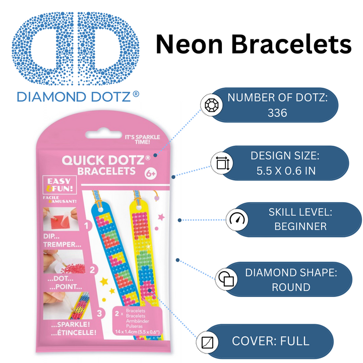 Diamond Dotz Neon Bracelets Kit