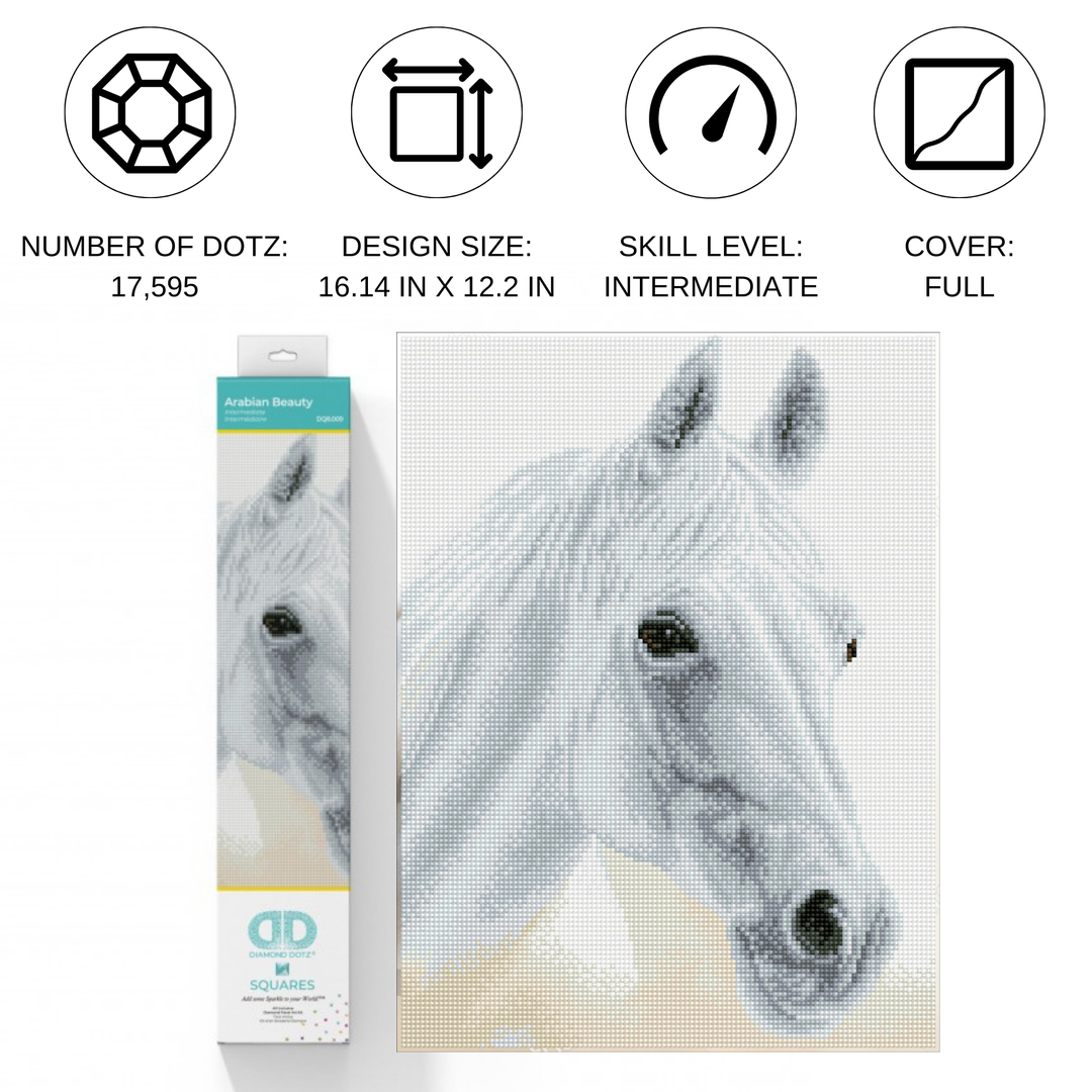 Diamond Dotz Arabian Beauty - 16.14 x 12.2 in