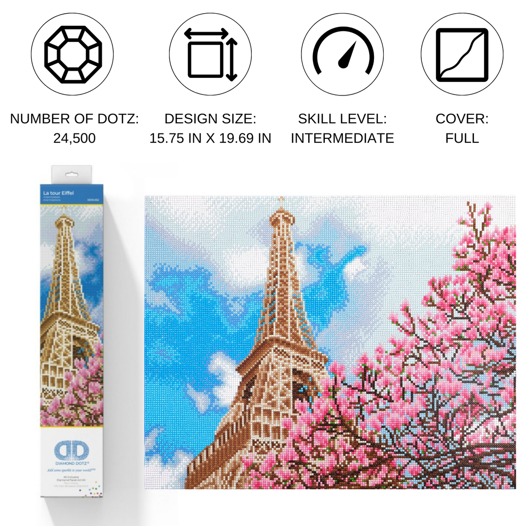La tour Eiffel | Diamond Painting Kits Travel | Diamond Dotz La tour Eiffel | Diamond Painting Kits Travel | Diamond Dotz