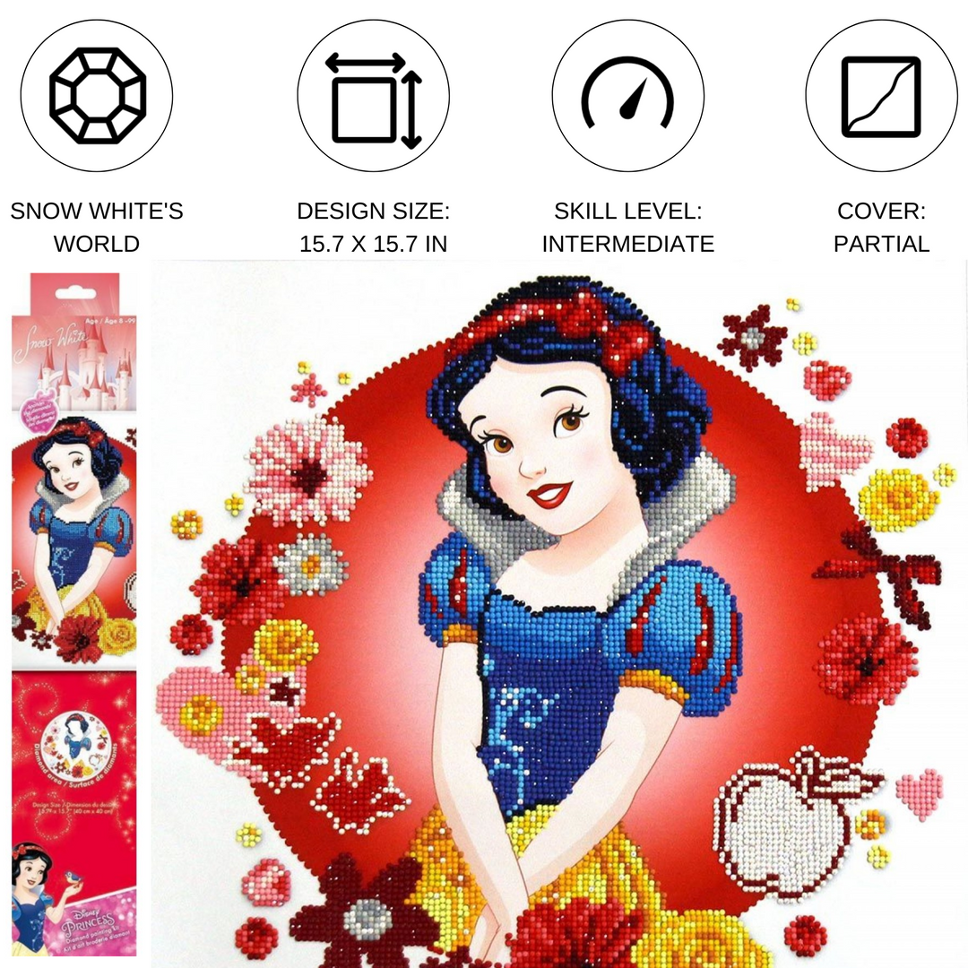 Diamond Dotz Snow White's World - 15.7 x 15.7 in