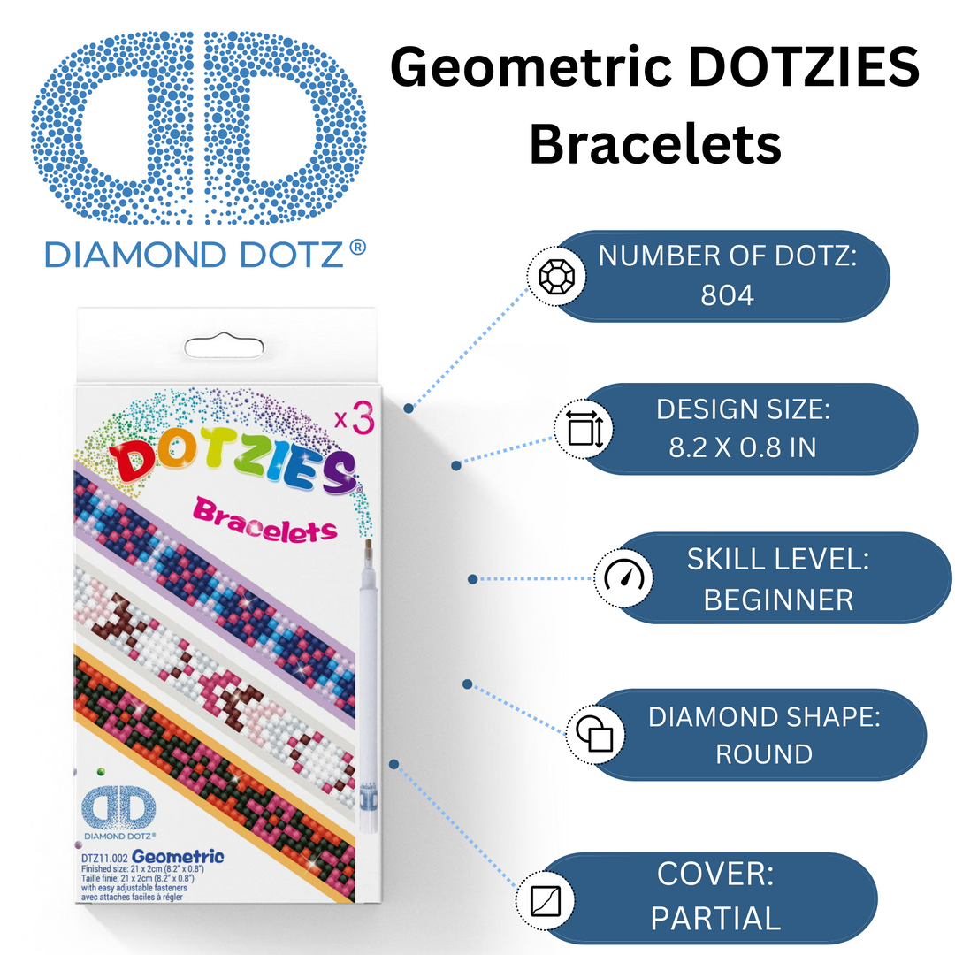 Diamond Dotz Geometric Bracelets Kit
