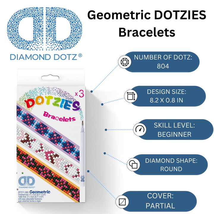 Diamond Dotz Geometric Bracelets Kit