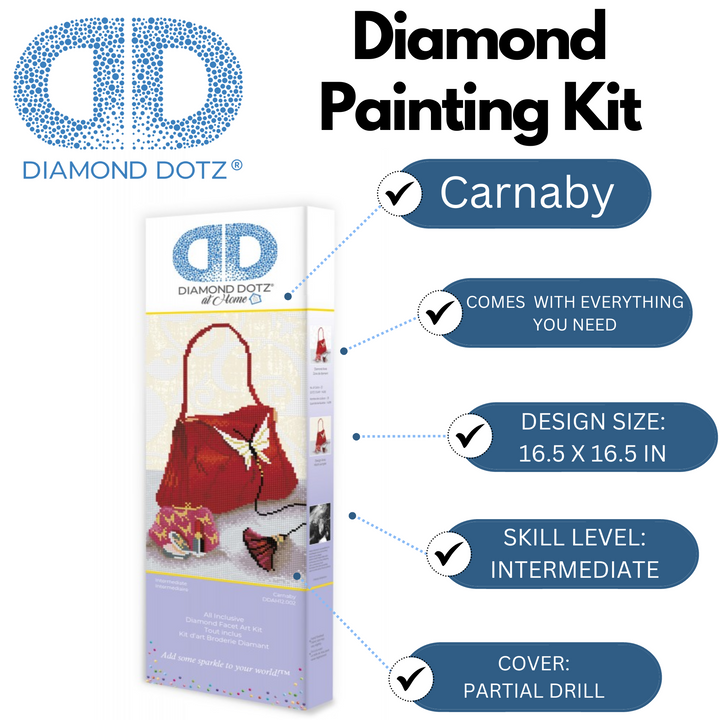 Diamond Dotz Carnaby - 16.5 x 16.5 in